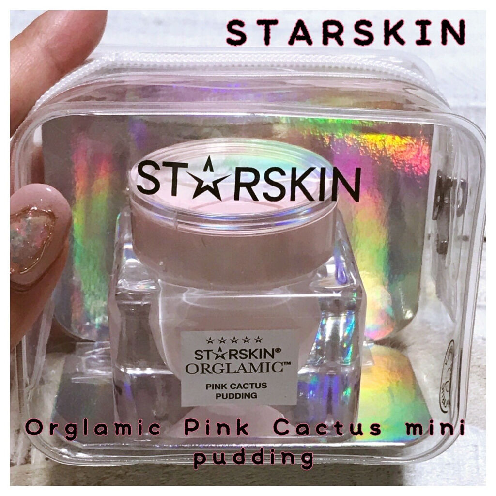 Orglamic Pink Cactus pudding/STARSKIN/フェイスクリームを使ったクチコミ（1枚目）