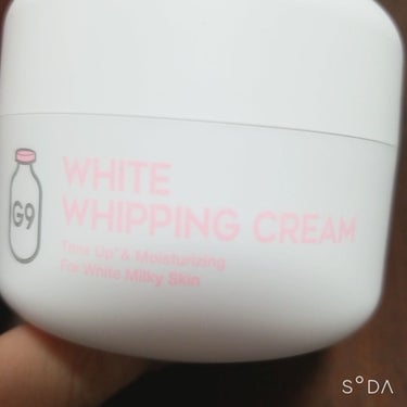 WHITE WHIPPING CREAM(ウユクリーム)/G9SKIN/化粧下地を使ったクチコミ（1枚目）