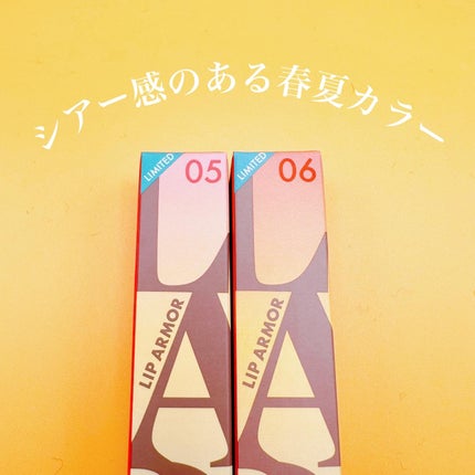 リップアーマーⅩ/KiSS/口紅を使ったクチコミ(2枚目)