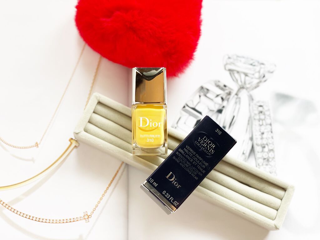 ディオール ヴェルニ 310 トゥッティ フルッティ（生産終了）/Dior/マニキュアを使ったクチコミ（1枚目）