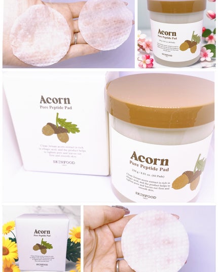 どんぐり ポア ペプチド パッド/SKINFOOD/トナーパッドを使ったクチコミ(2枚目)