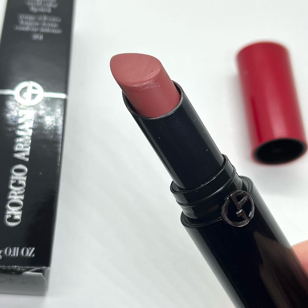 リップ パワー #201 マジェスティック/ジョルジオ アルマーニ ビューティ/口紅を使ったクチコミ（2枚目）