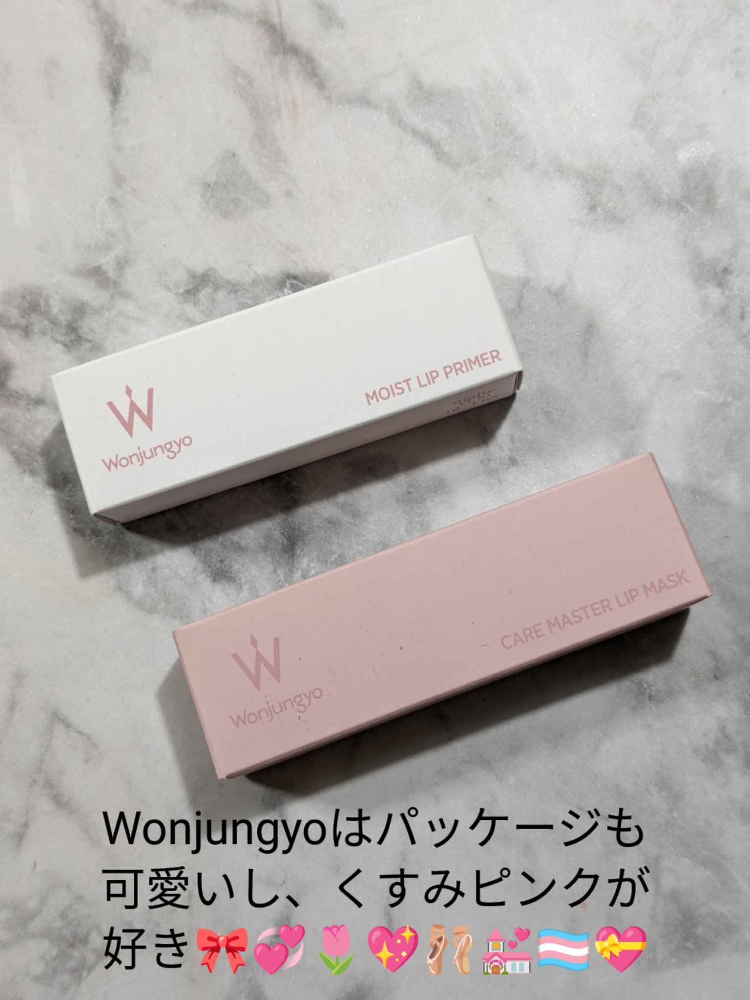 ウォンジョンヨ モイストリッププライマー　/Wonjungyo/リップオイルを使ったクチコミ（2枚目）