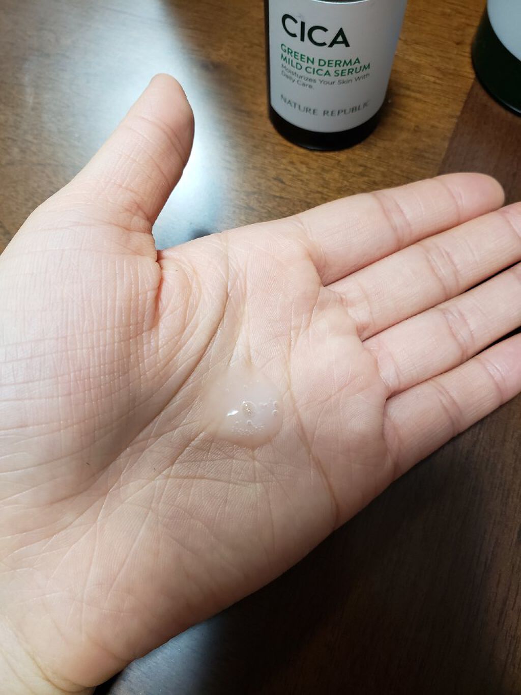 グリーンダーマCICAセラム/ネイチャーリパブリック/美容液を使ったクチコミ（3枚目）