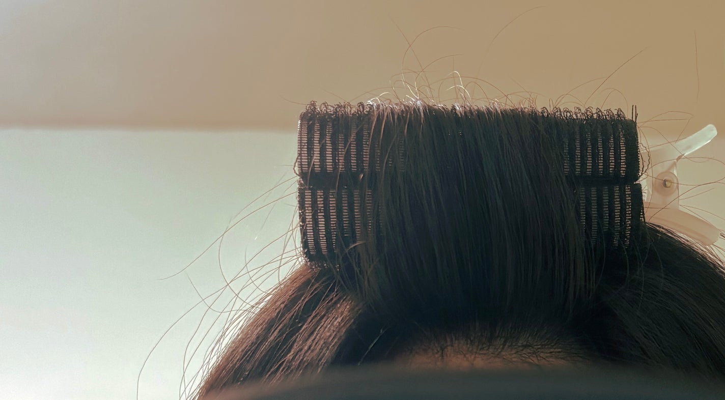 前髪カーラー/DAISO/ヘアケアグッズを使ったクチコミ(1枚目)