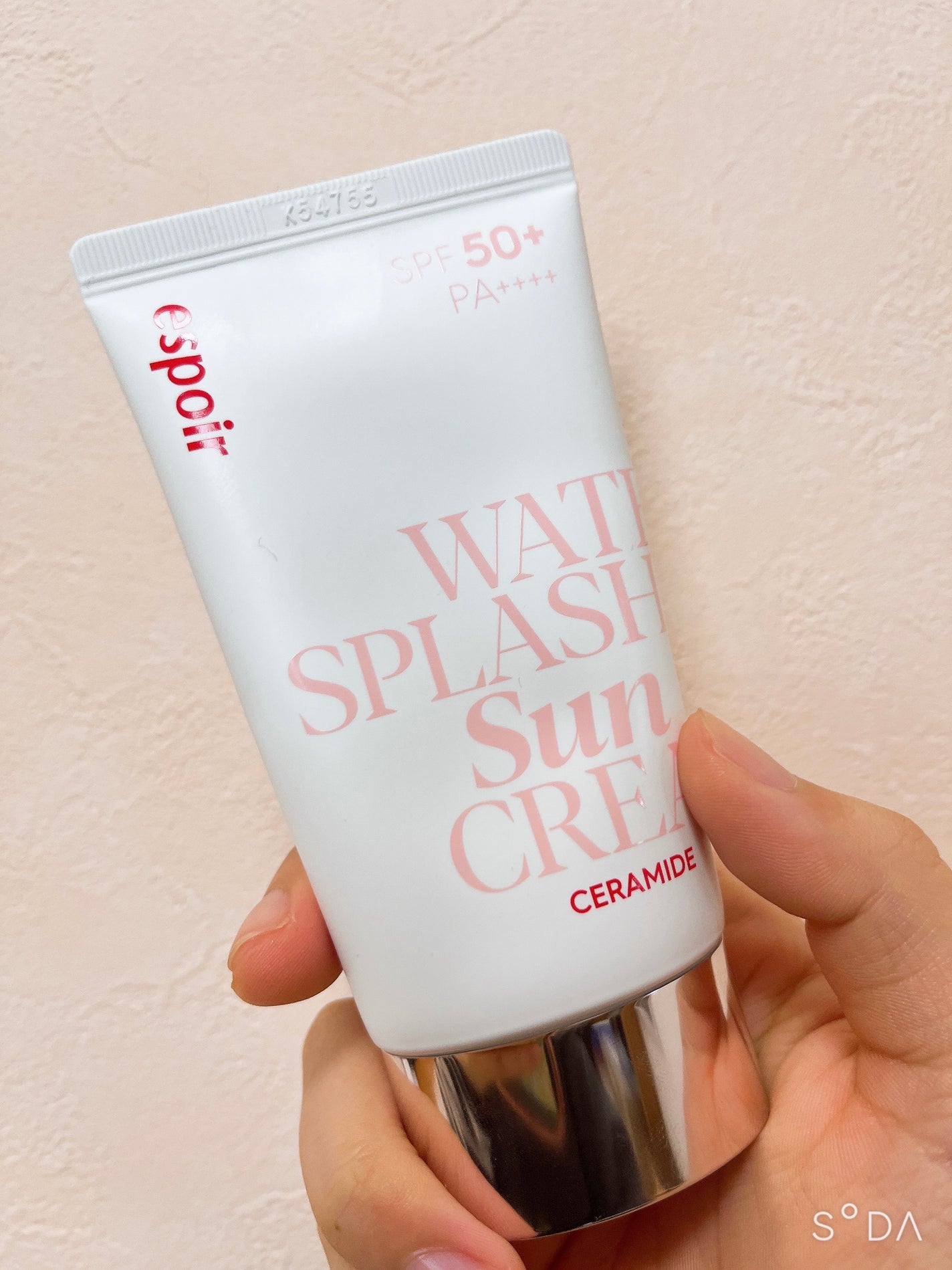 ウォータースプラッシュサンクリーム セラミド/espoir/日焼け止めクリームを使ったクチコミ(1枚目)