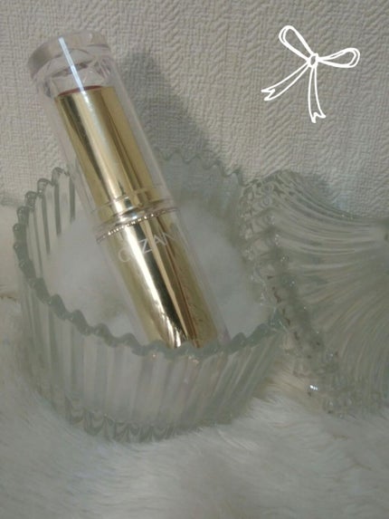 ラスティンググロスリップ/CEZANNE/口紅を使ったクチコミ(1枚目)