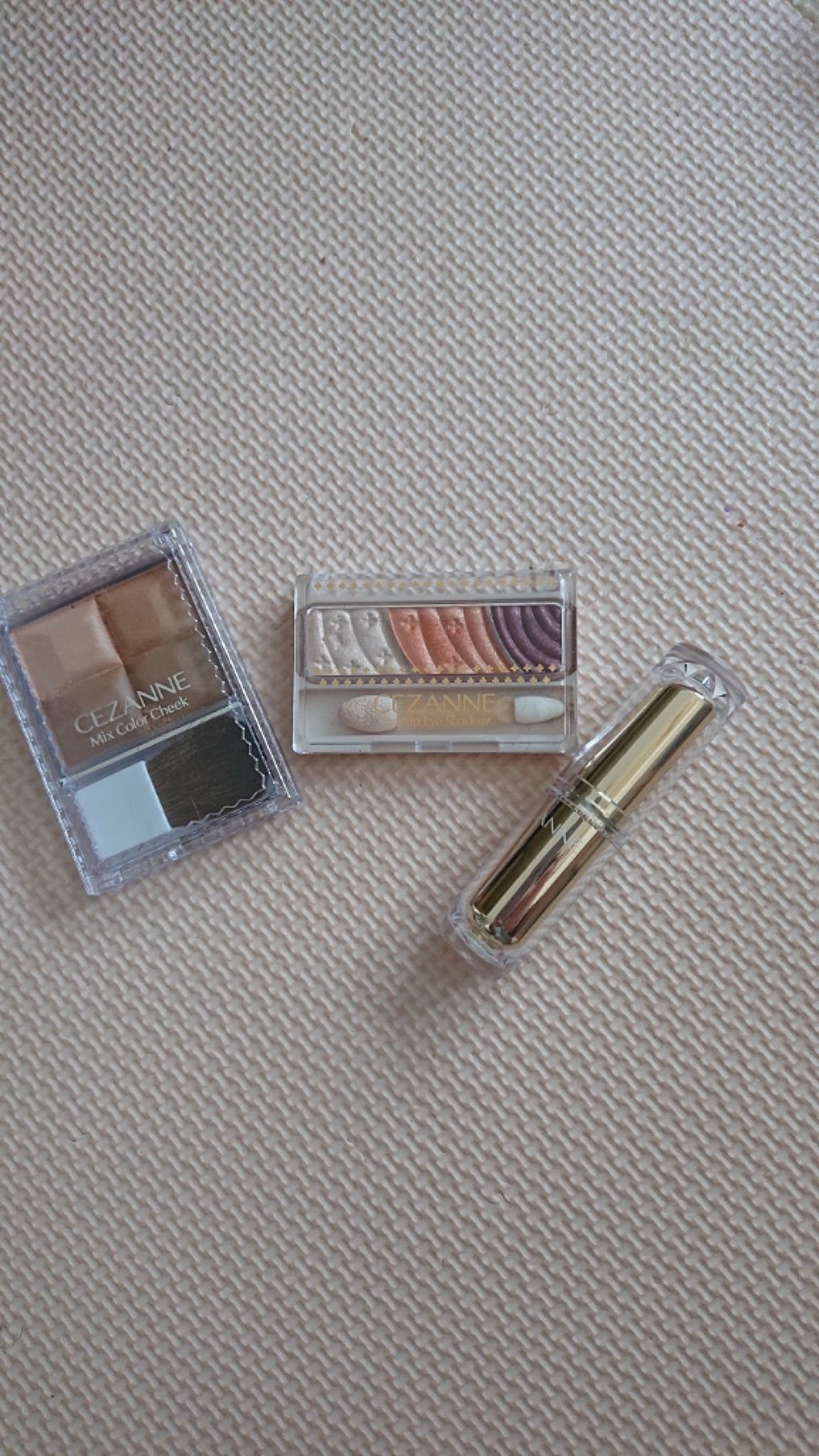 ミックスカラーチーク/CEZANNE/パウダーチークを使ったクチコミ（1枚目）