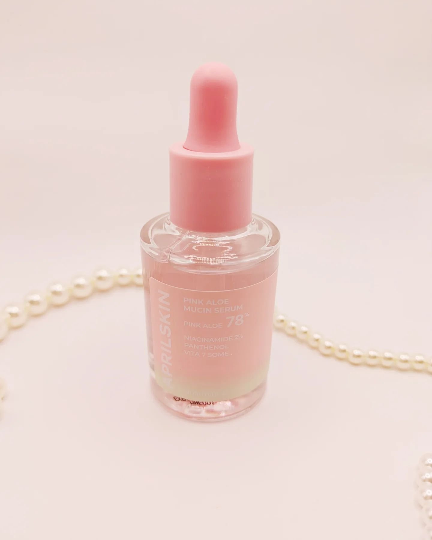 ピンクアロエムチンセラム/APRILSKIN/美容液を使ったクチコミ（1枚目）