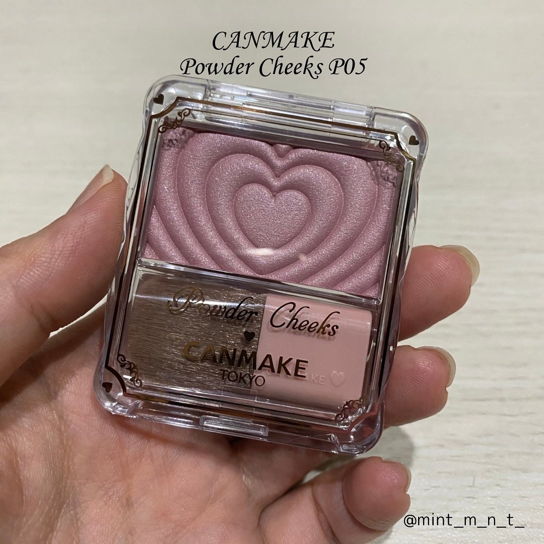 パウダーチークス/キャンメイク/パウダーチークを使ったクチコミ(1枚目)