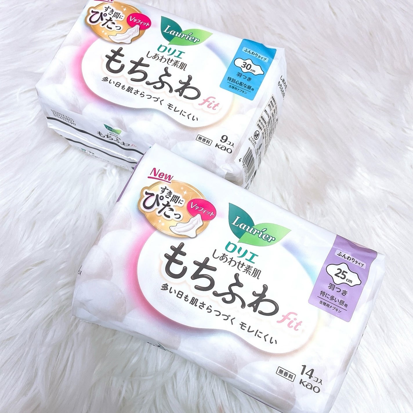 ロリエ もちふわ fit 25cm 羽つき 14コ入 (医薬部外品 )/ロリエ/ナプキンを使ったクチコミ(5枚目)