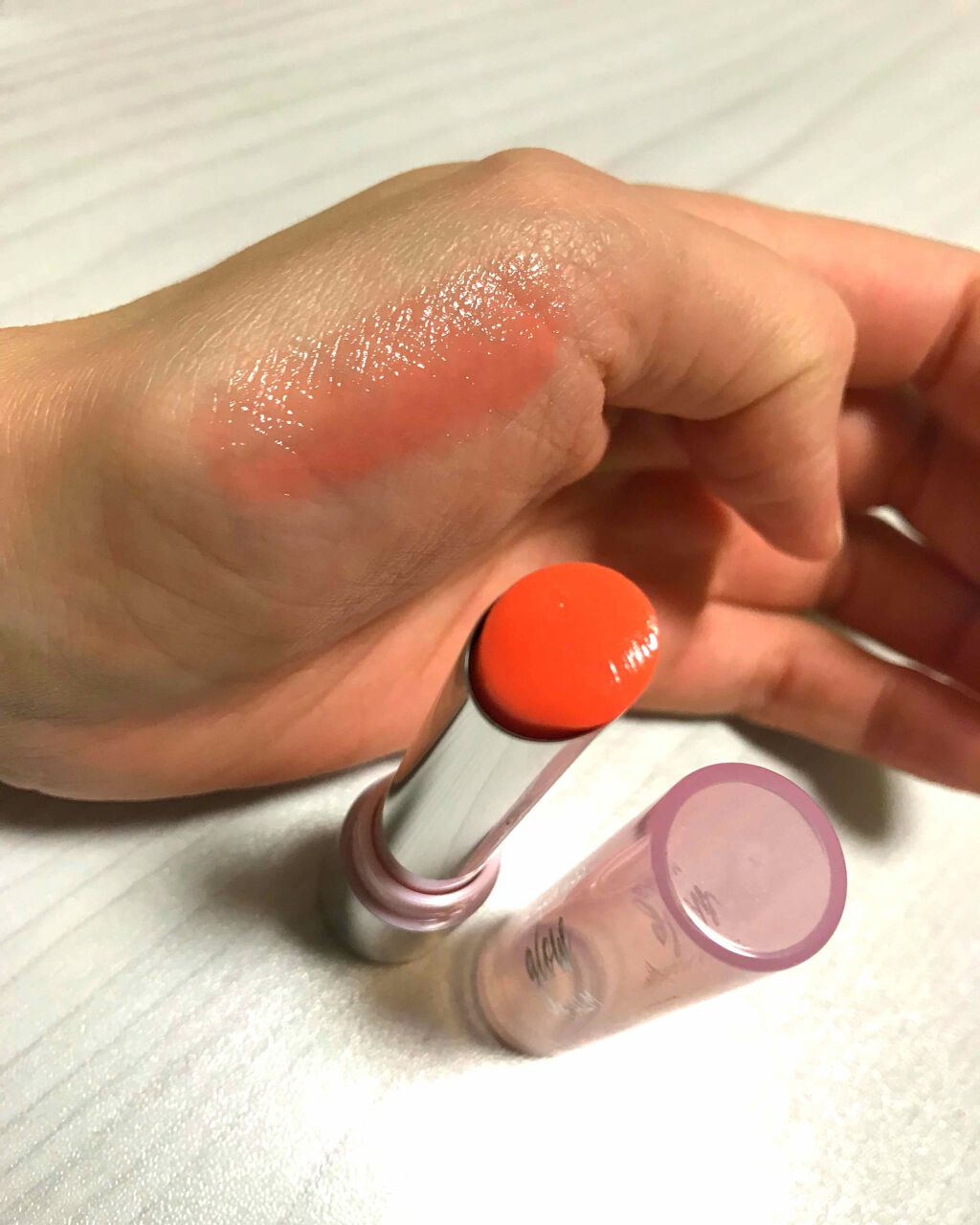 レブロン キス グロウ バーム N/REVLON/口紅を使ったクチコミ(2枚目)