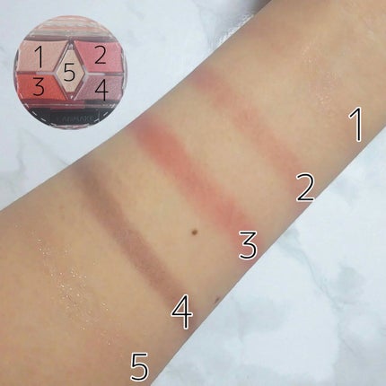 【旧品】パーフェクトスタイリストアイズ/キャンメイク/アイシャドウパレットを使ったクチコミ(4枚目)