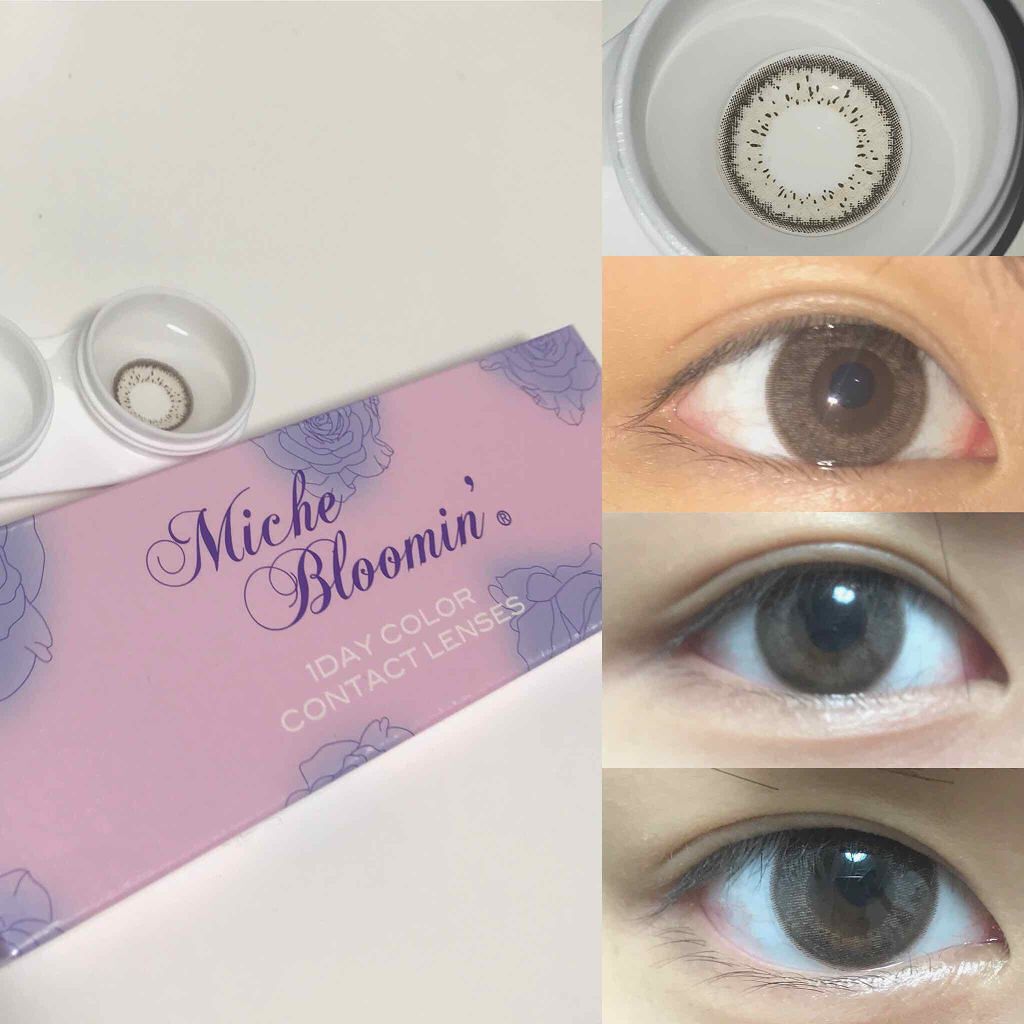 ミッシュ ブルーミン ワンデー (クォーターヴェール シリーズ／イノセント シリーズ)/ミッシュブルーミン/ワンデー（１DAY）カラコンを使ったクチコミ（1枚目）