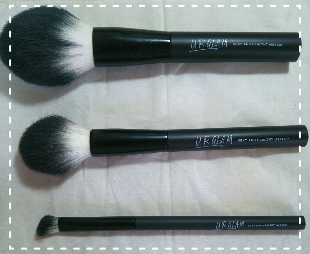 UR GLAM POWDER BRUSH/U R GLAM/メイクブラシを使ったクチコミ(1枚目)