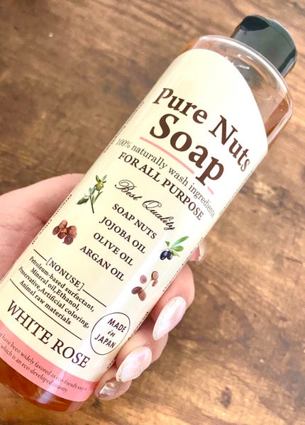 ピュアナッツソープ ホワイトローズの香り/ナチュラセラ/洗顔フォームを使ったクチコミ(1枚目)