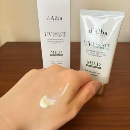 ウォータフルマイルドサンクリーム/ダルバ/日焼け止めクリームを使ったクチコミ(2枚目)