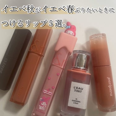 インク ムード グロイ ティント 18 NUDE AREA/PERIPERA/リップグロスを使ったクチコミ（1枚目）