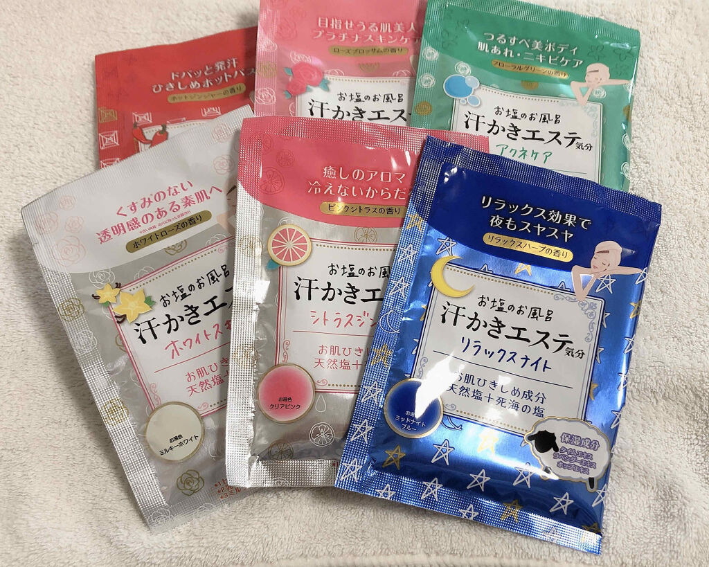 汗かきエステ気分 ゲルマホットチリ ホットジンジャーの香り/マックス/無機塩系入浴剤を使ったクチコミ（2枚目）