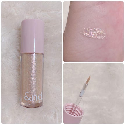 アンドバイロムアンド グラッシーボムティント/&nd by rom&nd/リップティントを使ったクチコミ(4枚目)