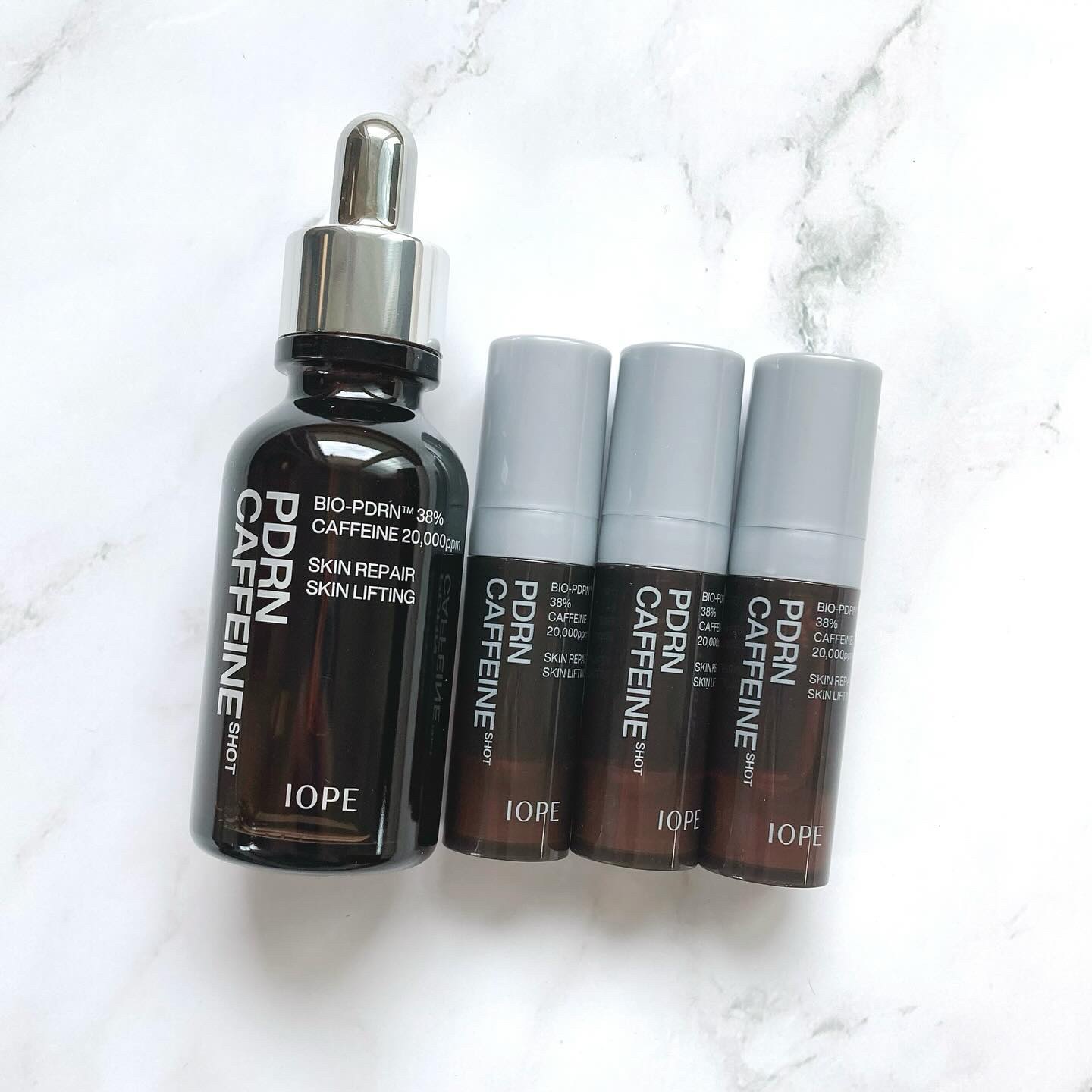 PDRNカフェインショット｜IOPEの使い方を徹底解説 - 注目のリフト