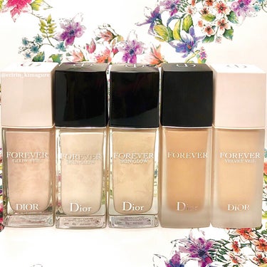 ディオールスキン フォーエヴァー フルイド グロウ 00ニュートラル/Dior/リキッドファンデーションを使ったクチコミ（3枚目）