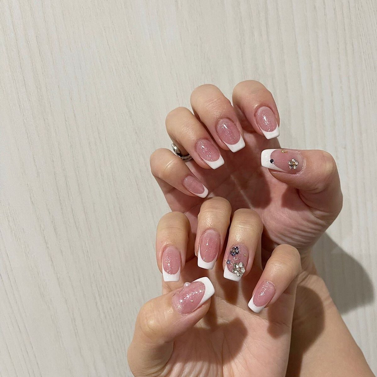 #春ネイル,#フレンチネイル,#マイネイル,#ネイル,#ニュアンスネイル,#スカルプネイル,#ジェルネイル,#ママネイル,#ギャルネイル,#大人ネイル,#派手ネイル,#ネイル,#城陽ネイル,#京都ネイル,#大阪ネイル,#奈良ネイルのネイルデザイン