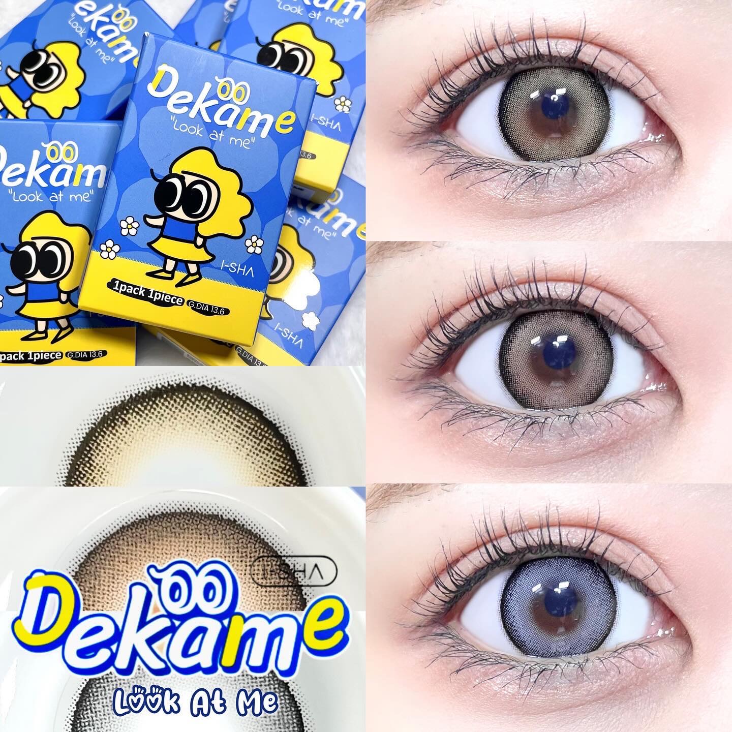 DEKAME/蜜のレンズ/カラーコンタクトレンズを使ったクチコミ（1枚目）