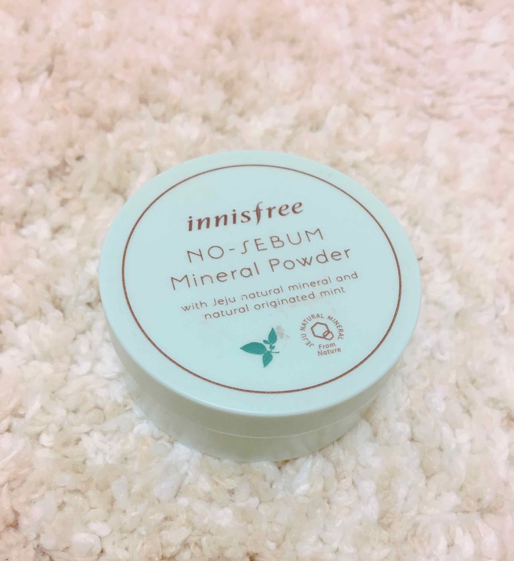 ノーセバム ミネラルパウダー/innisfree/ルースパウダーを使ったクチコミ(1枚目)