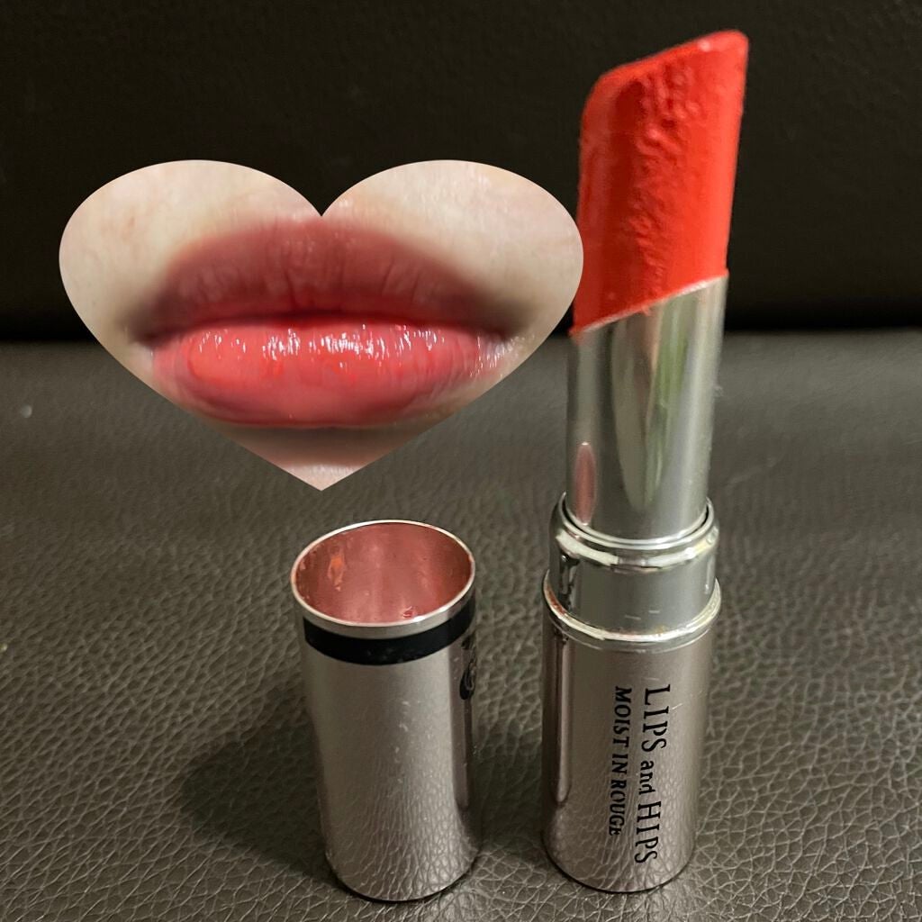 モイストインルージュ/LIPS and HIPS/口紅を使ったクチコミ(1枚目)