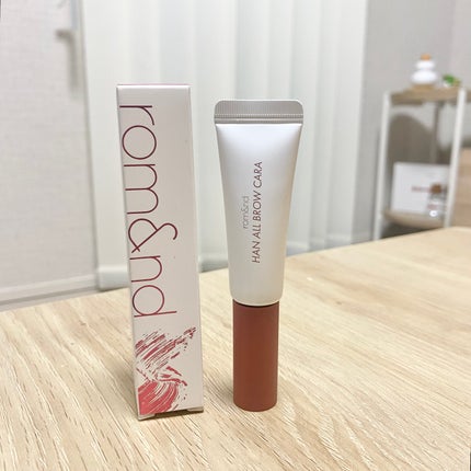 ハンオールブロウカラ/rom&nd/眉マスカラを使ったクチコミ(1枚目)