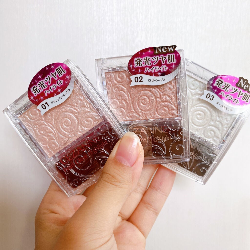 パールグロウハイライト/CEZANNE/パウダーハイライトを使ったクチコミ(1枚目)