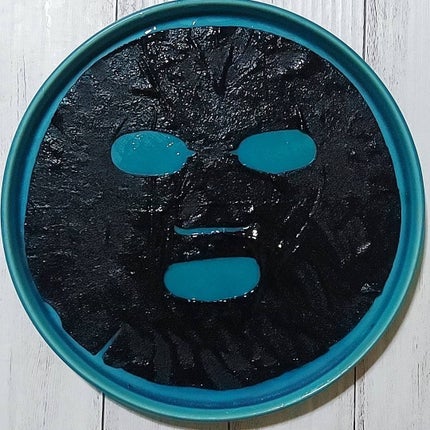 ピュアブラック アクアモイスチャー シートマスク/ALFACE+/シートマスク・パックを使ったクチコミ(3枚目)