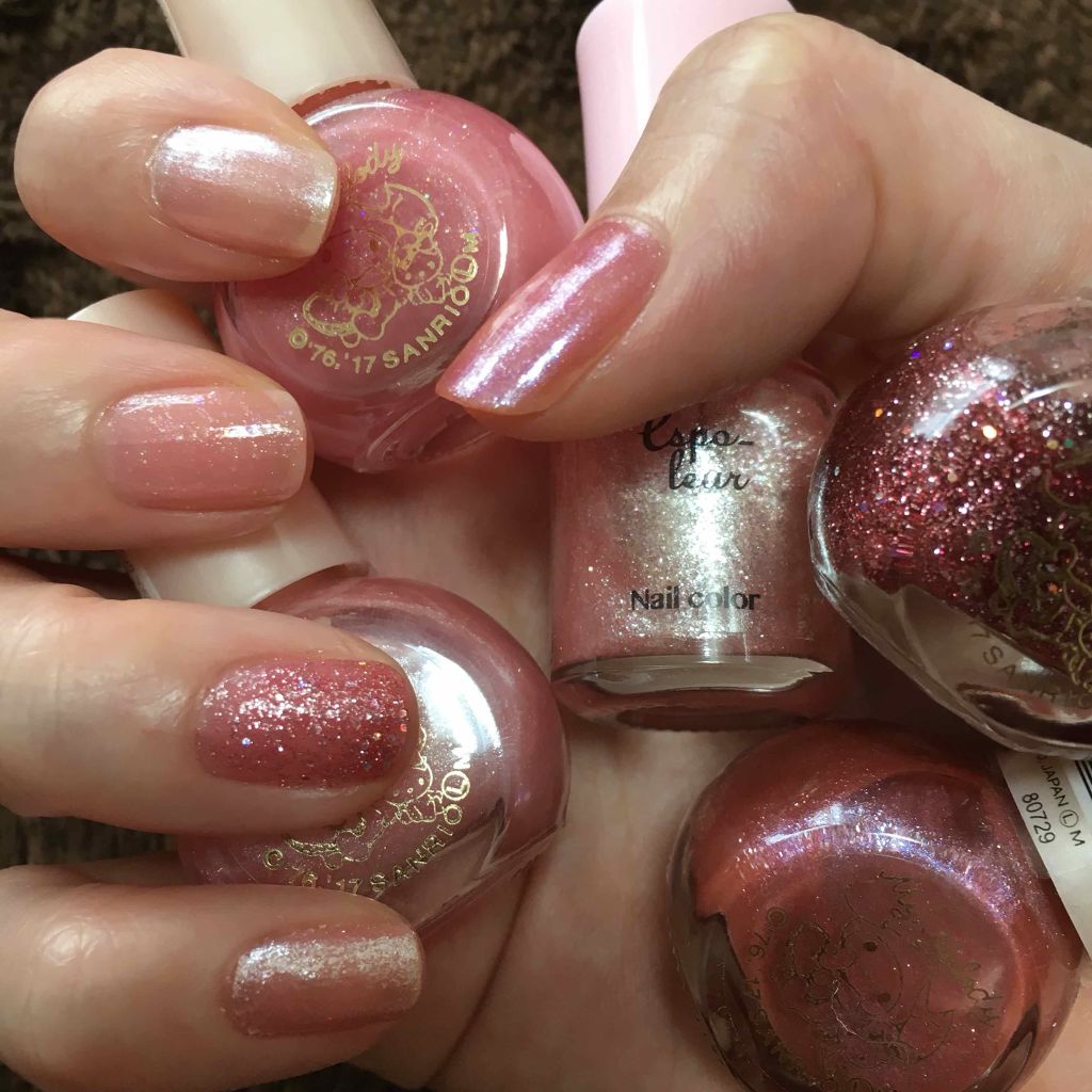 ダイソー エスポルール ネイルポリッシュ/エスポルール/マニキュアを使ったクチコミ(2枚目)