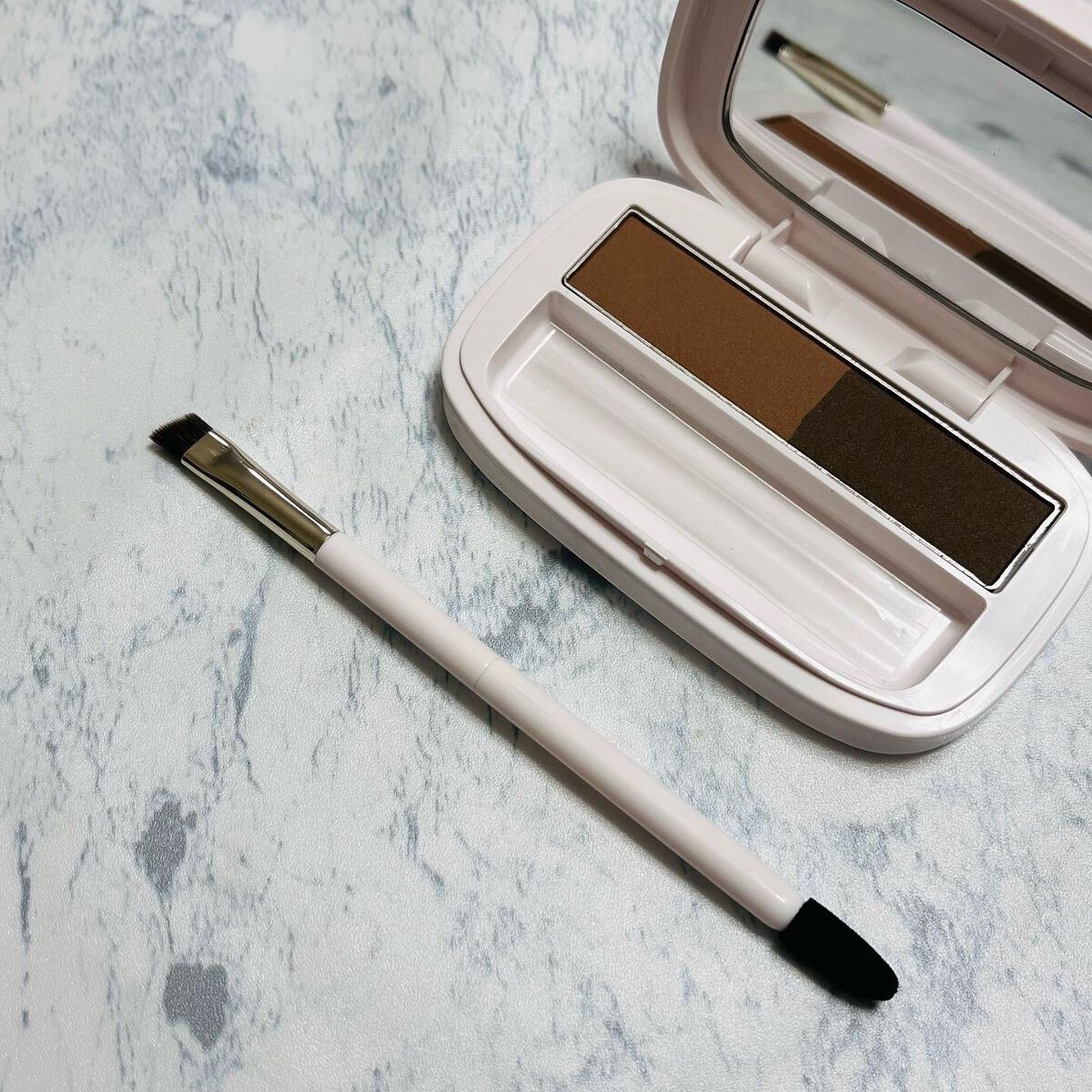 パウダーアイブロウ/media luxe/パウダーアイブロウを使ったクチコミ(4枚目)