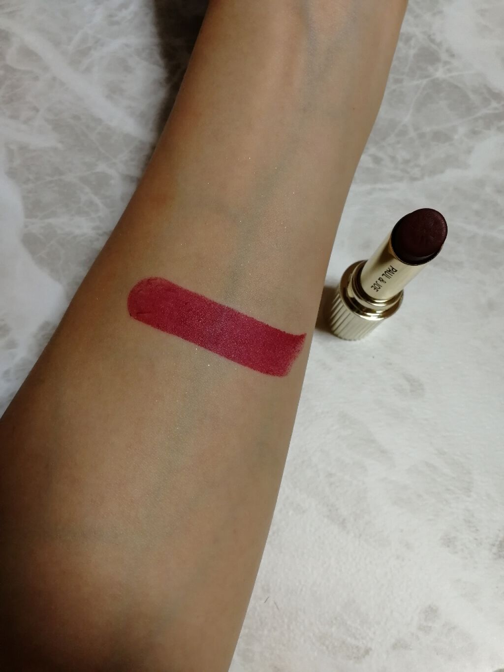 リップスティック N/PAUL & JOE BEAUTE/口紅を使ったクチコミ(3枚目)