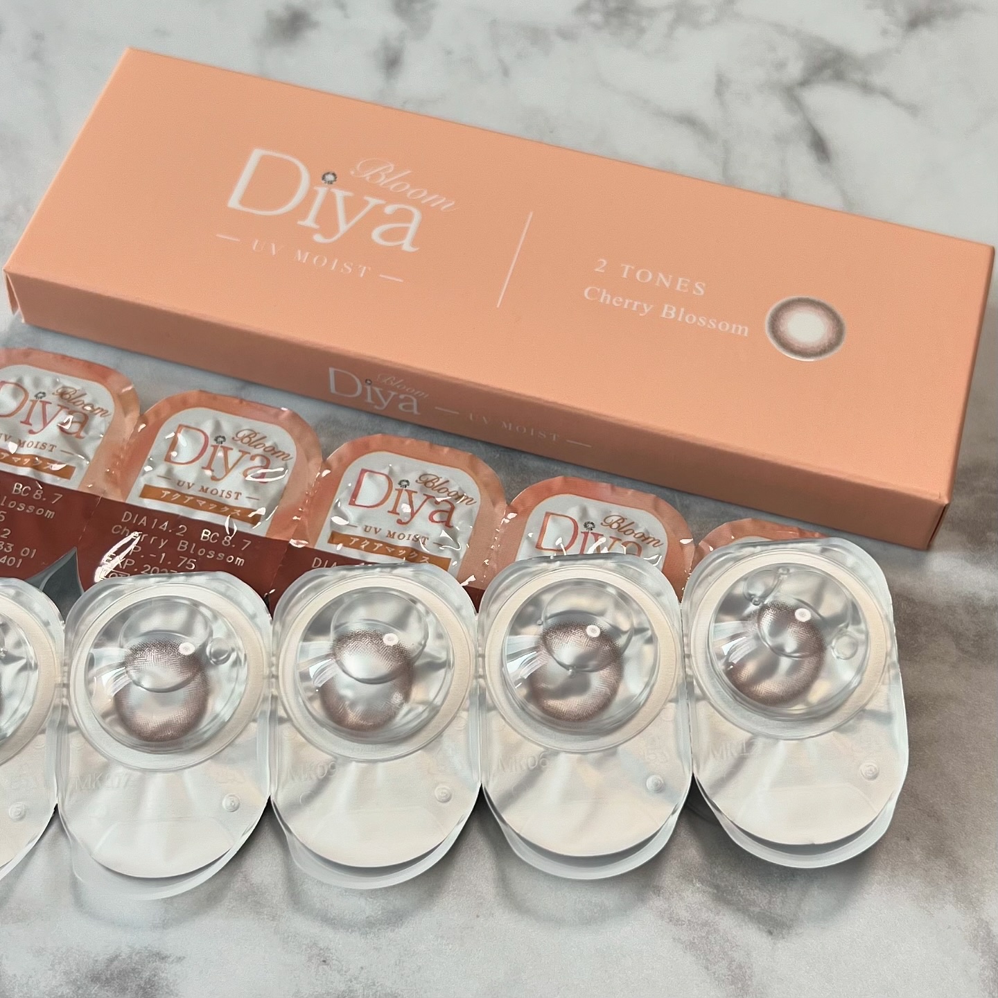 Diya Bloom UVモイスト/Diya/カラーコンタクトレンズを使ったクチコミ（2枚目）