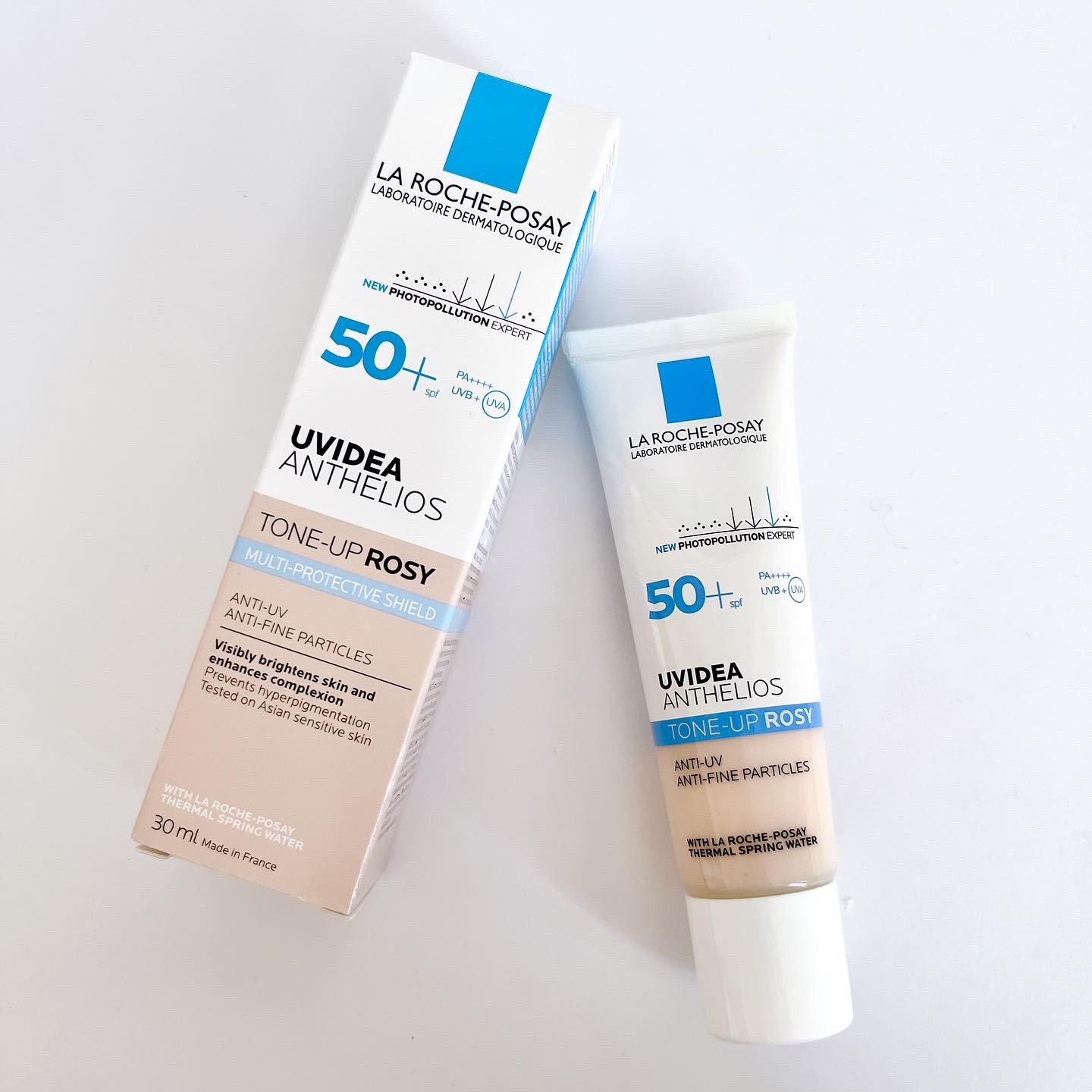 UVイデア XL プロテクショントーンアップ ローズ/ラ ロッシュ ポゼ/日焼け止めクリームを使ったクチコミ（1枚目）