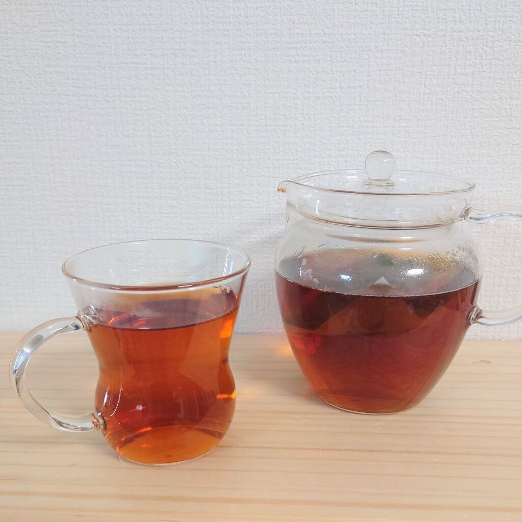 ハーブ健康本舗 黒モリモリスリム(プーアル茶風味) /ハーブ健康本舗/ドリンクを使ったクチコミ(2枚目)