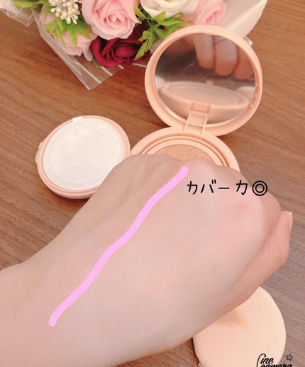 クラウド スキン グロー クッション XX01 ホンデ/HASH/クッションファンデーションを使ったクチコミ(9枚目)