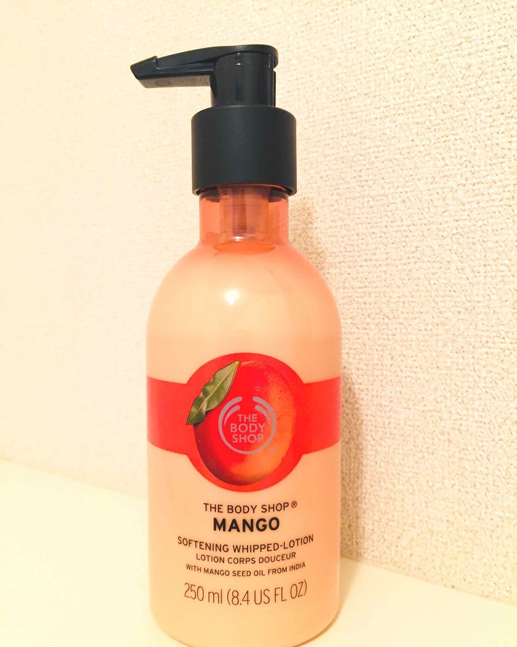 ホイップローション マンゴー/THE BODY SHOP/ボディローションを使ったクチコミ(1枚目)
