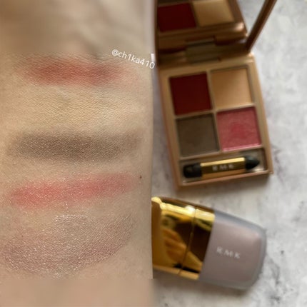 ローズウッドデイドリーム 4アイズ /RMK/アイシャドウパレットを使ったクチコミ(5枚目)