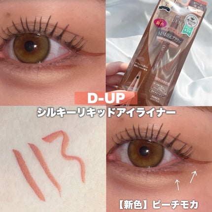 シルキーリキッドアイライナーWP/D-UP/リキッドアイライナーを使ったクチコミ(1枚目)