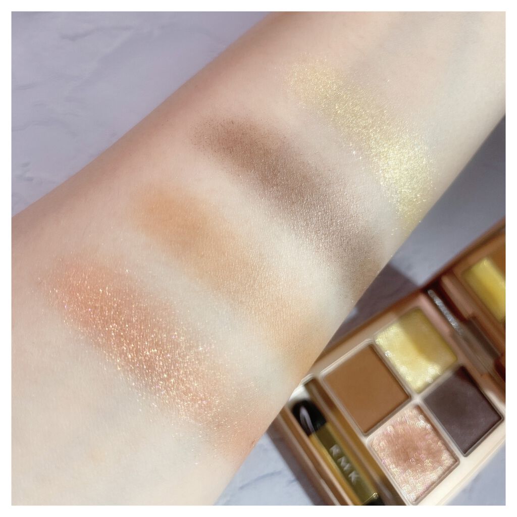  ローズウッドデイドリーム 4アイズ /RMK/アイシャドウパレットを使ったクチコミ（3枚目）