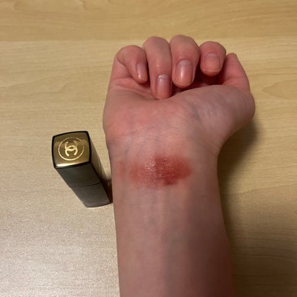 ルージュ アリュール ラック 75 フィデリテ/CHANEL/口紅を使ったクチコミ(2枚目)