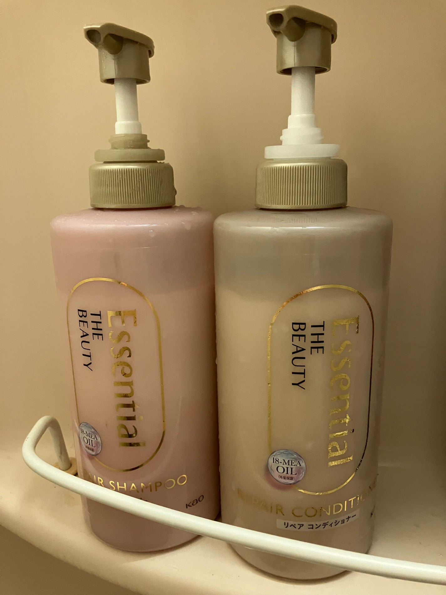 ザビューティ リペアシャンプー・コンディショナー/エッセンシャル/市販シャンプーを使ったクチコミ(1枚目)