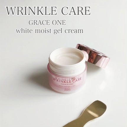 リンクルケア ホワイト モイストジェルクリーム/グレイスワン/オールインワン化粧品を使ったクチコミ(1枚目)