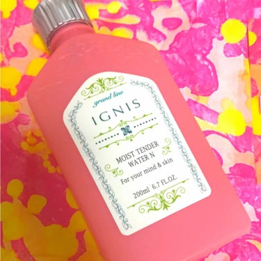 IGNIS モイストテンダー ウォーター Nのクチコミ「イグニス♡モイストテンダー
ウォーター200ml6000円
アルコールフリー
しっとりなります.....」（1枚目）