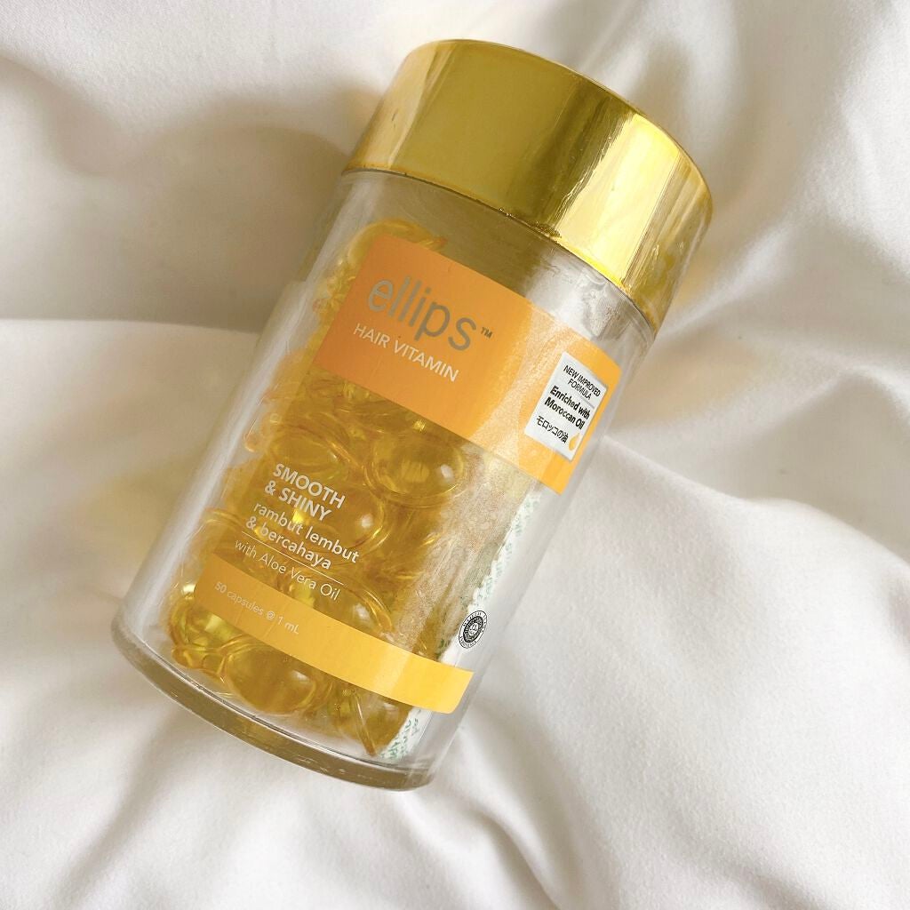 ヘアーオイル【スムース&シャイニー】/ellips/ヘアオイルを使ったクチコミ(1枚目)