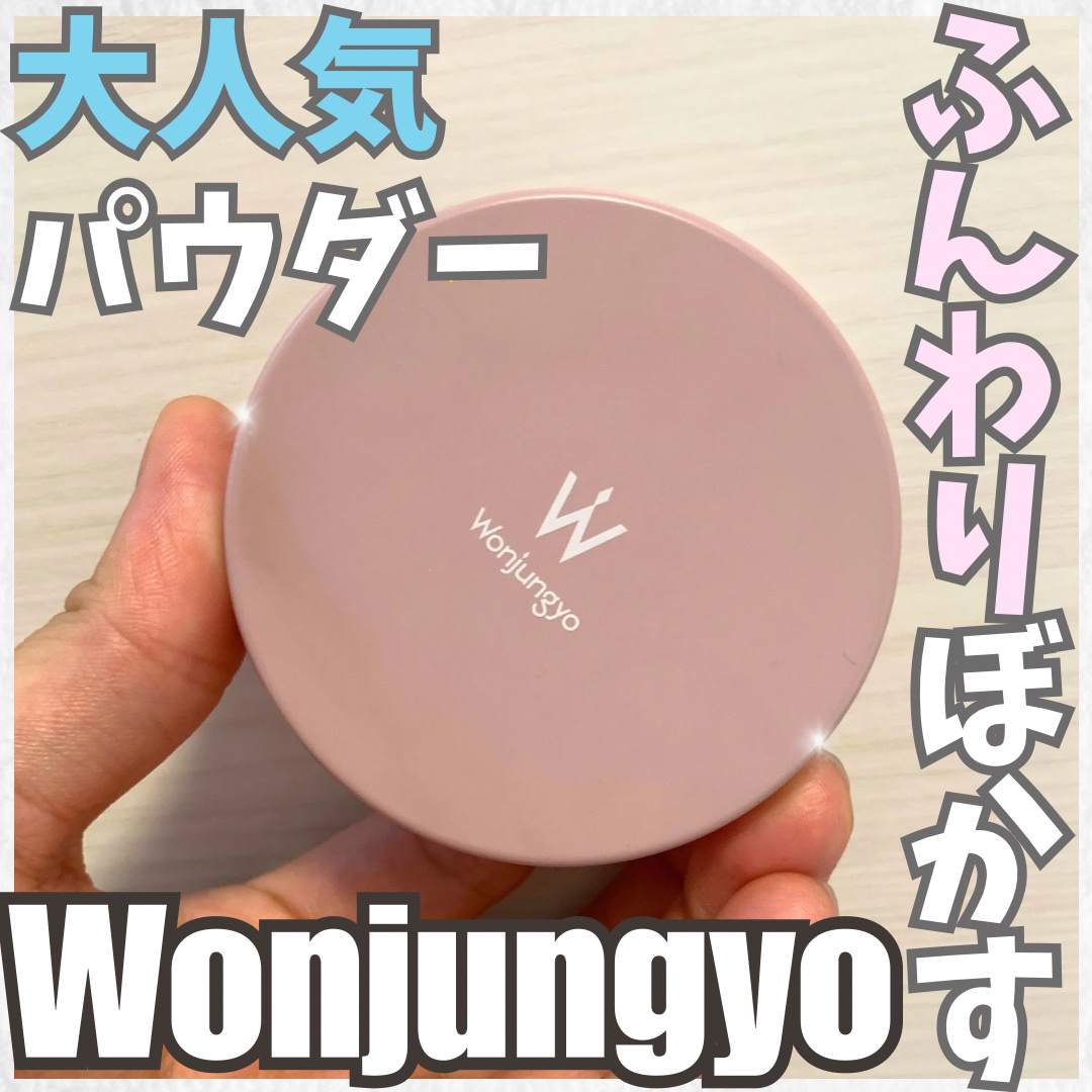 ウォンジョンヨ フィクシングブラーパウダー N 02 プレーンベージュ/Wonjungyo/ルースパウダーを使ったクチコミ（1枚目）
